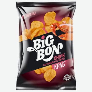 Чипсы Big Bon Краб 75г